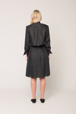 Honey skirt - black linen