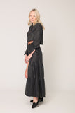 Flow skirt - black linen