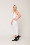 Dazed dress - white linen