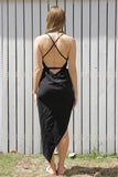 BTW dress - black linen