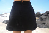 No Biggie skirt - black linen
